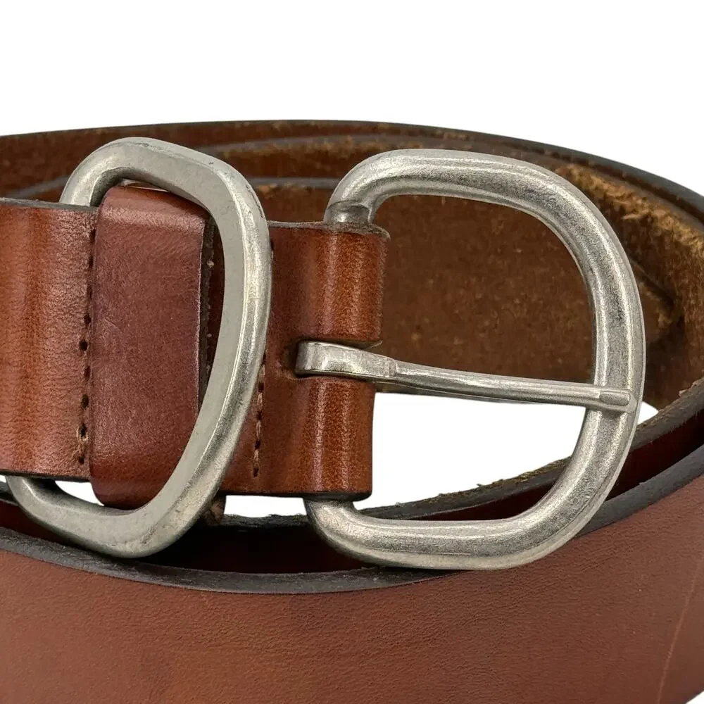 Arcadia Leather Belt Men SZ 40 Brown Rustic Classic Timeless Rugged Office Work